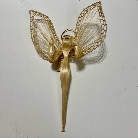 Christmas Ornament lot beautiful angels, Santa’s,trinket box,angel wing - Picture 5 of 6